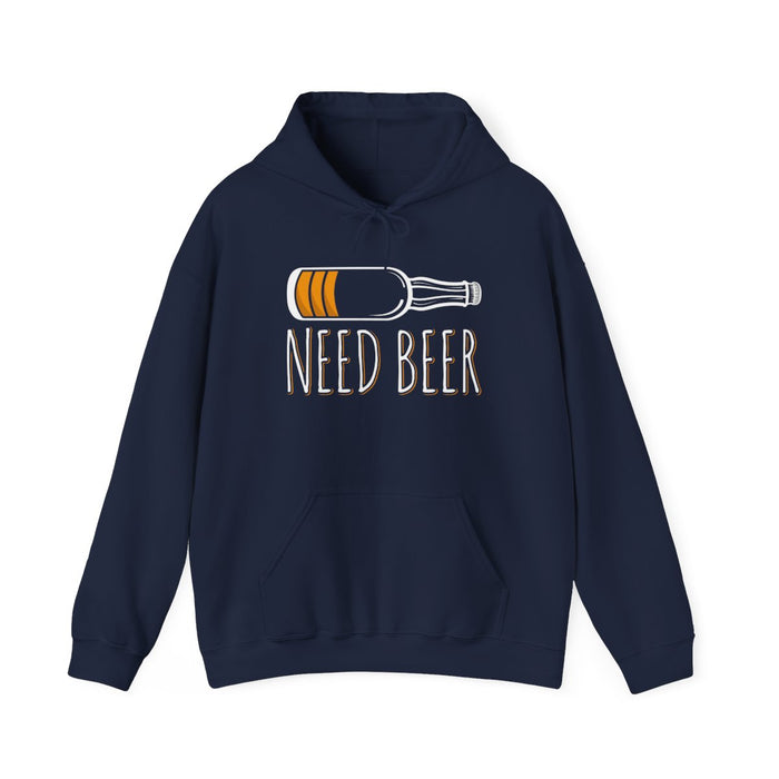 Need Beer Funny Drinking Hoodie - funny hoodie by Cheeky Business