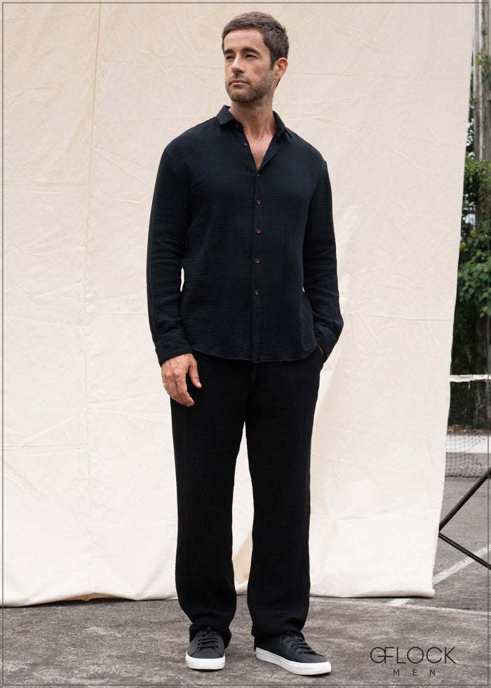 Normal Collar Shirt - men’s shirt alternate view - GFLOCK Sri Lanka