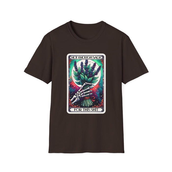 Not Enough Sage For This Shit Tarot T-Shirt - funny t-shirt by Cheeky Business
