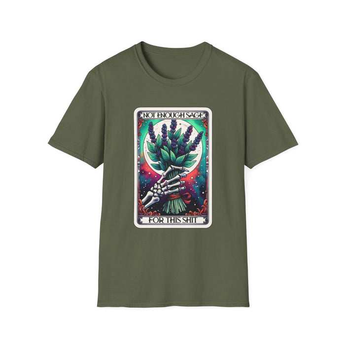 Not Enough Sage For This Shit Tarot T-Shirt - funny t-shirt by Cheeky Business