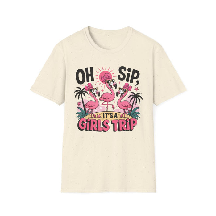Oh Sip It’s a Girls Trip T-Shirt - funny t-shirt by Cheeky Business