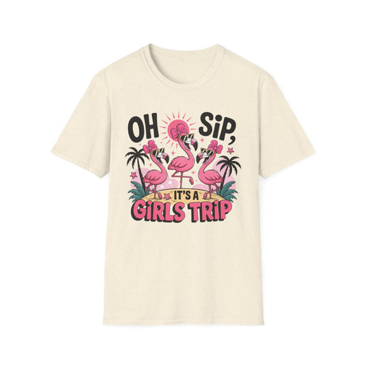 Oh Sip It’s a Girls Trip T-Shirt - funny t-shirt by Cheeky Business