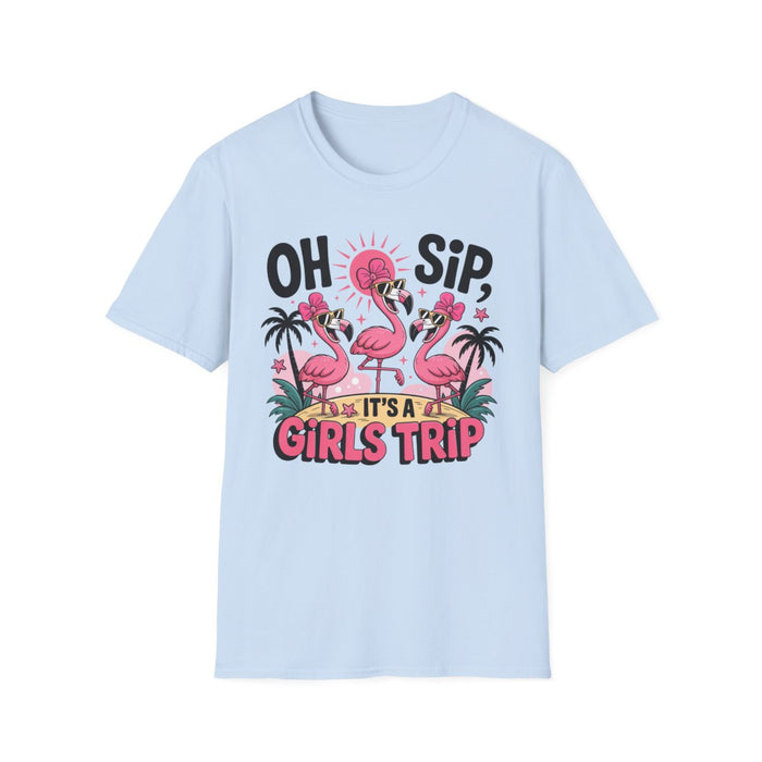 Oh Sip It’s a Girls Trip T-Shirt - funny t-shirt by Cheeky Business