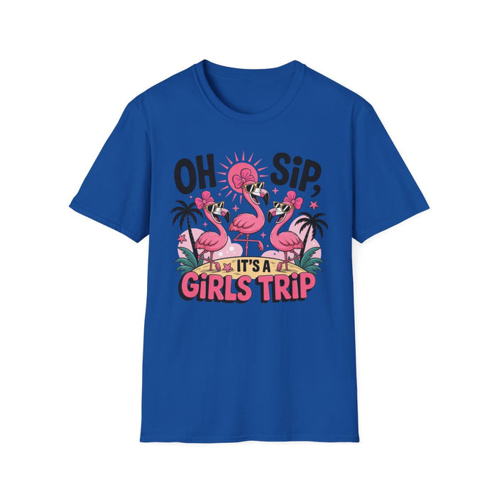 Oh Sip It’s a Girls Trip T-Shirt - funny t-shirt by Cheeky Business