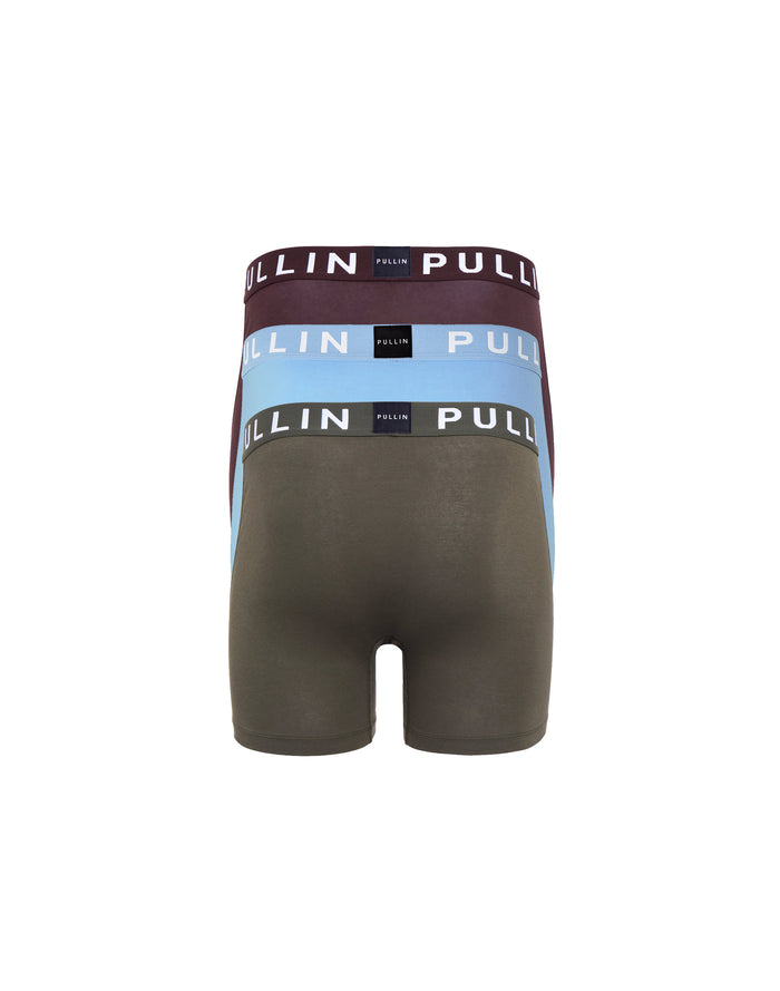 pack de 3 boxers homme boxer long pack20 PULLIN en coton