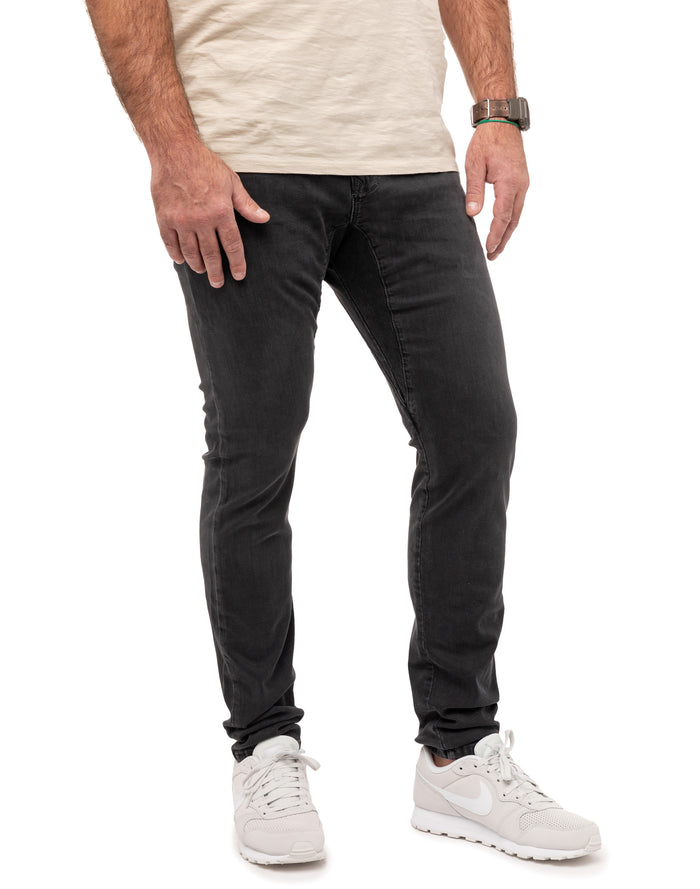 pantalon straight coolgray PULLIN en coton