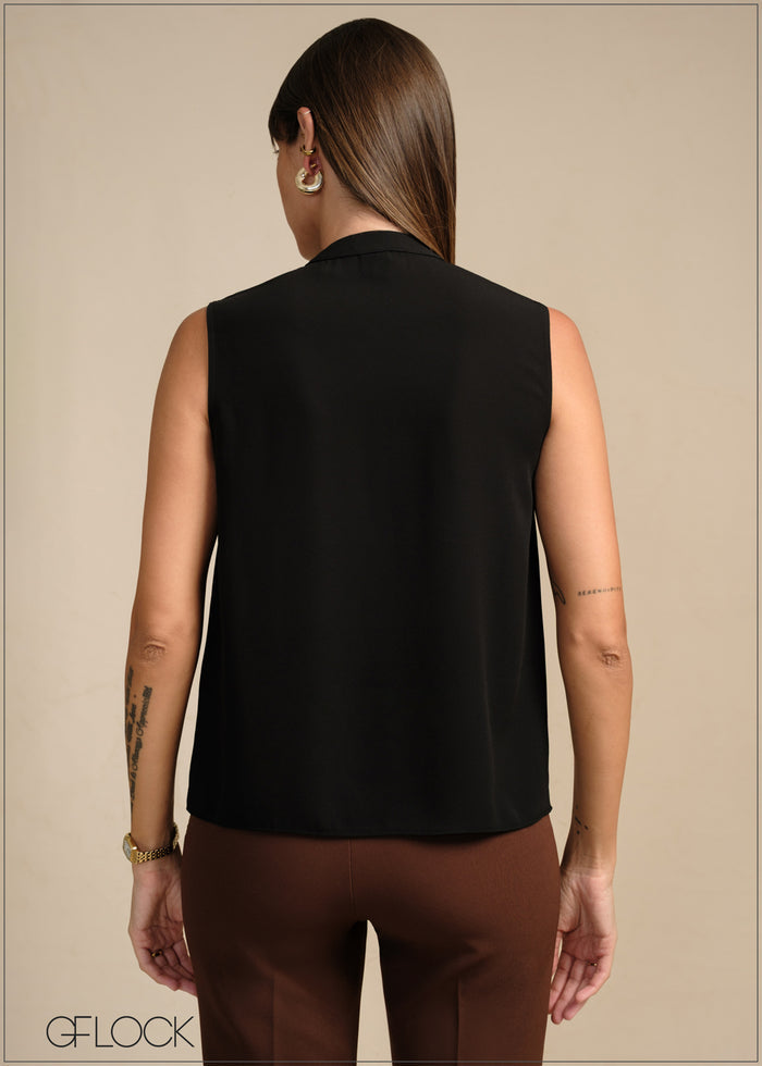 Pintuck Top - 020226