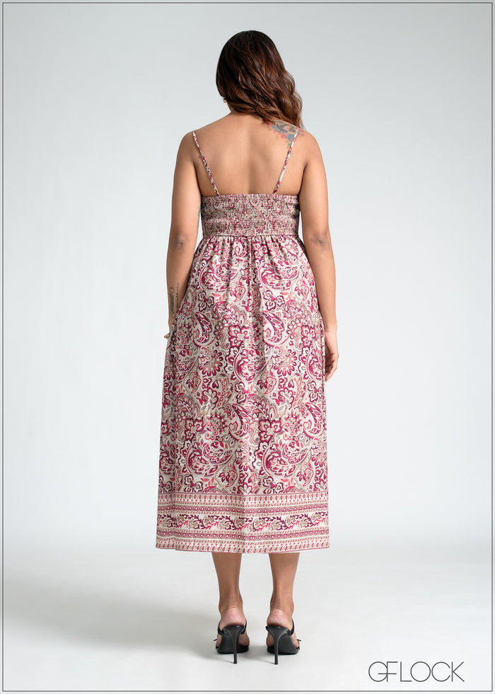 Pleated Dress - 130226