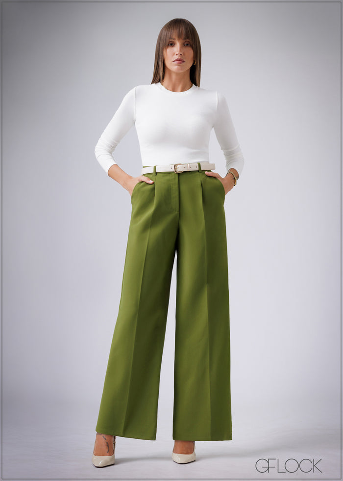 Pleated Pant - 230326