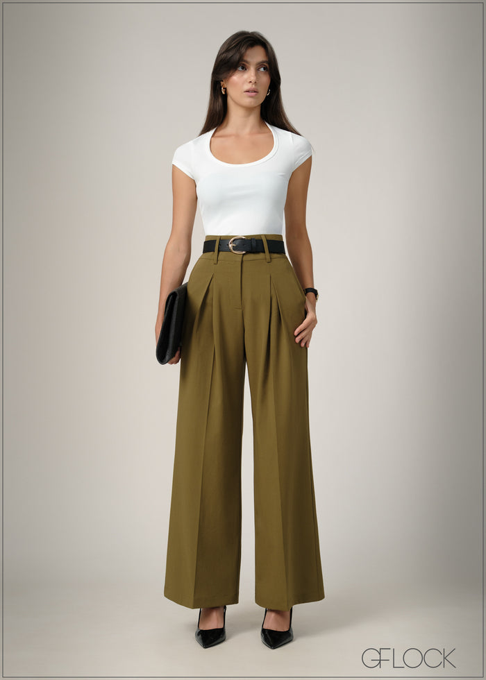Pleated Pant - 260626
