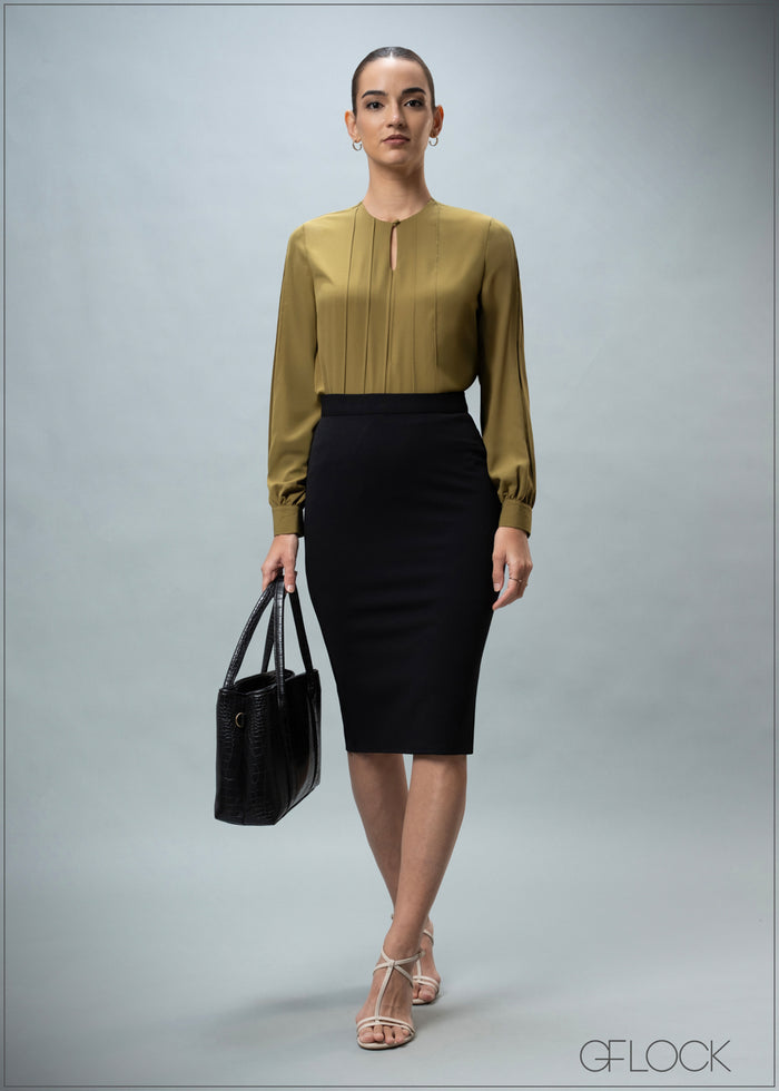 Pleated Top - 070725