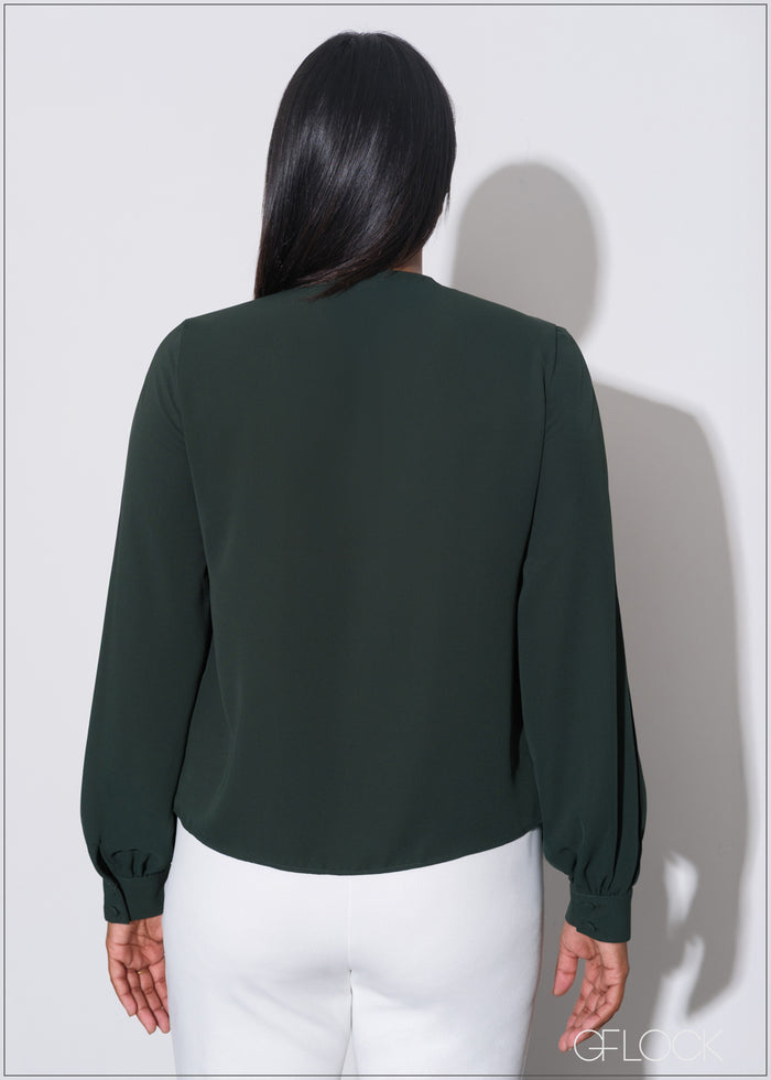 Pleated Top - 070725