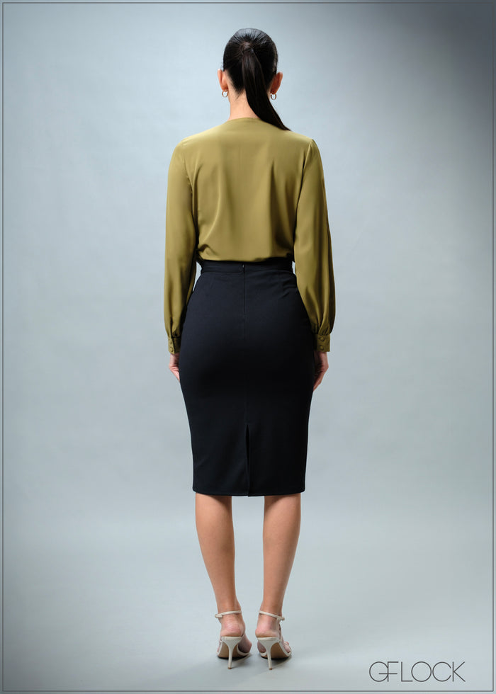 Pleated Top - 070725