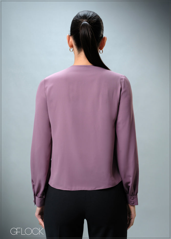 Pleated Top - 070725