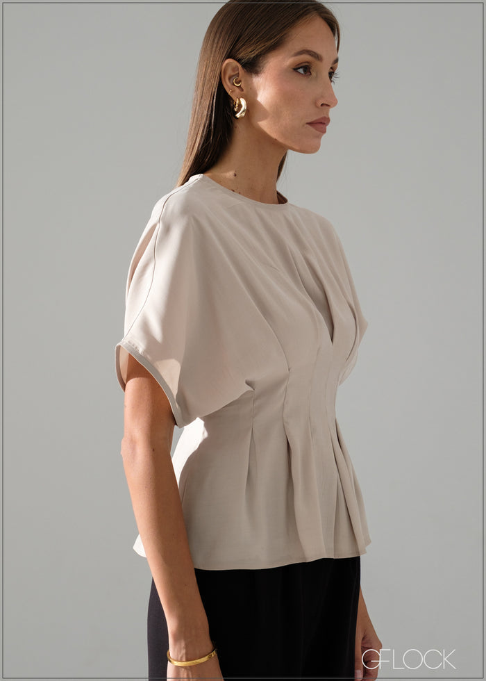 Pleated Top - 240826