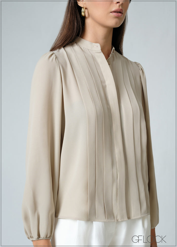 Pleated Top - 260626