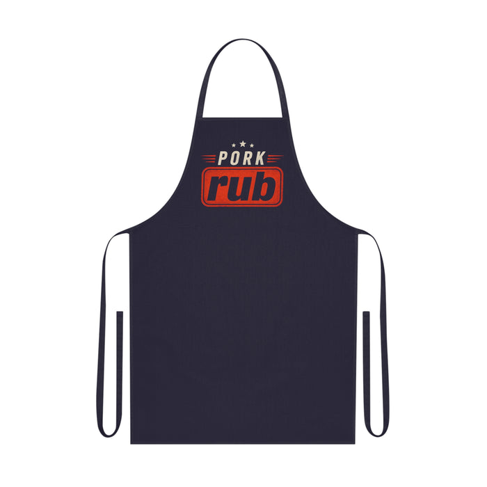pork rub bbq apron clothing front product image