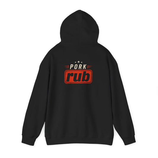 pork rub bbq pitmaster hoodie hoodie front product image