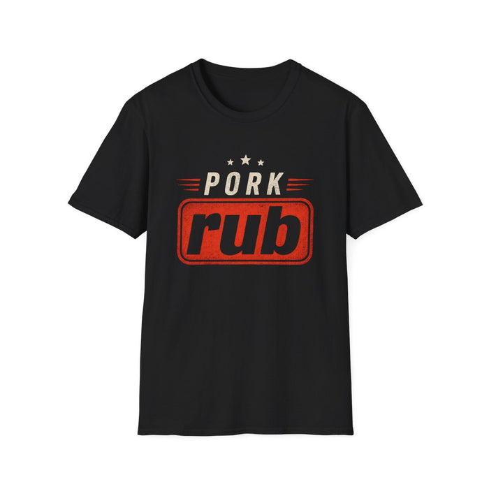 Pork Rub BBQ Pitmaster T-Shirt - funny t-shirt by Cheeky Business