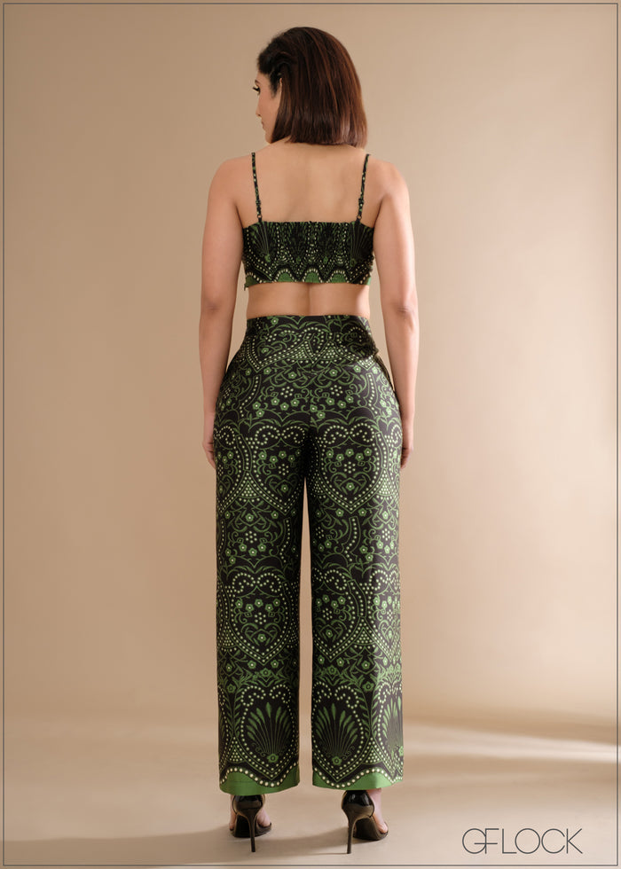 PRINTED BRALETTE TOP - 140324