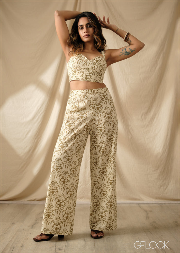 Printed Crop Top - 290925