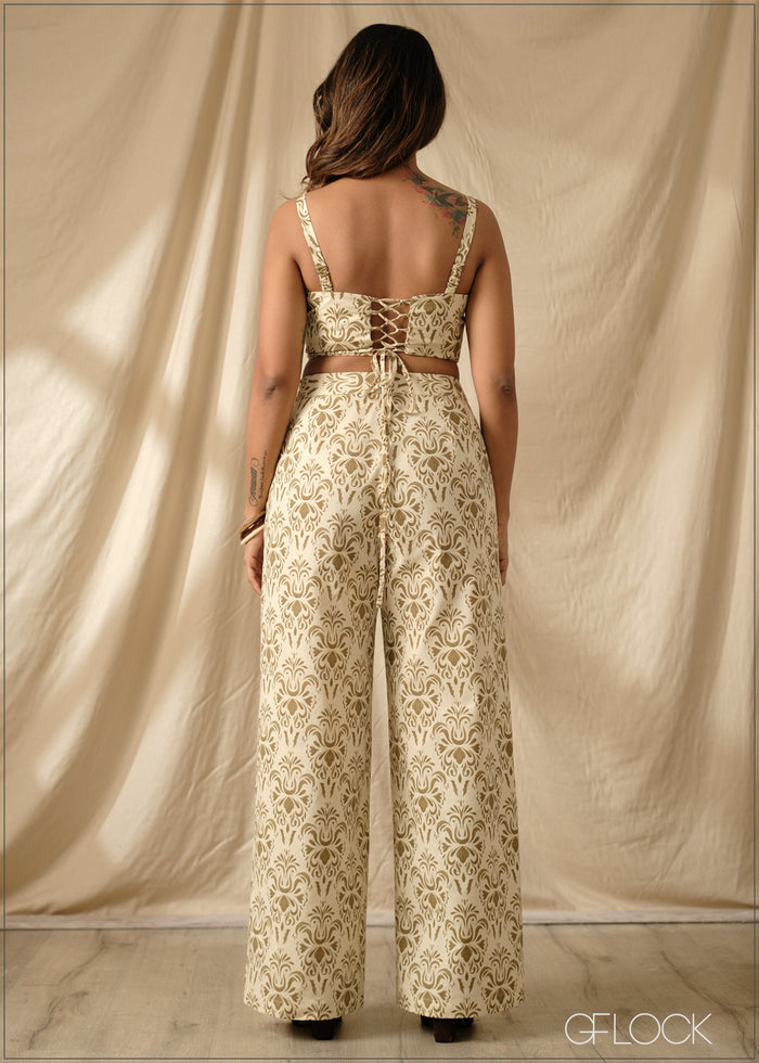 Printed Crop Top - 290925