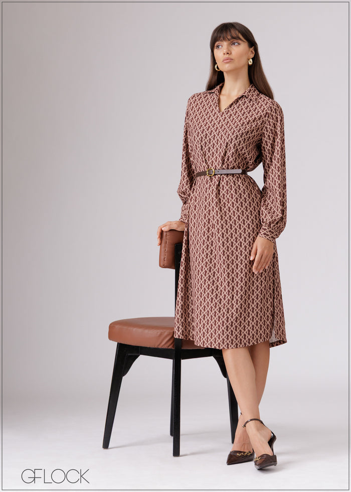 Printed Dress - 080526