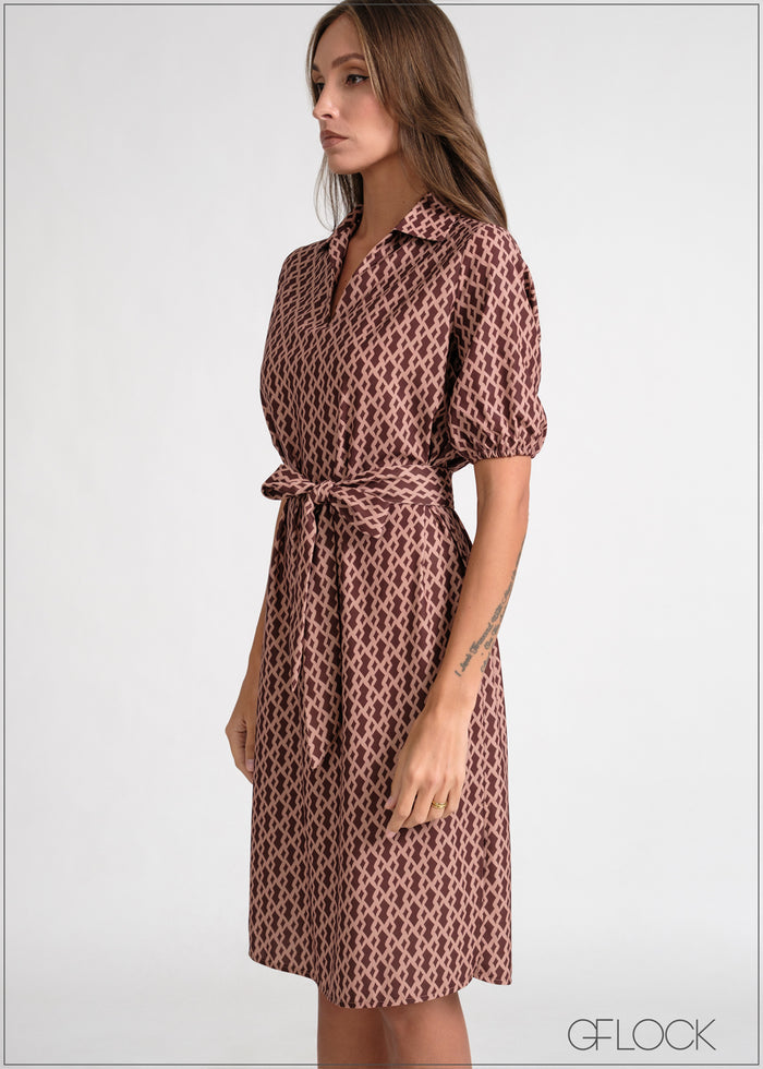 Printed Dress - 080526