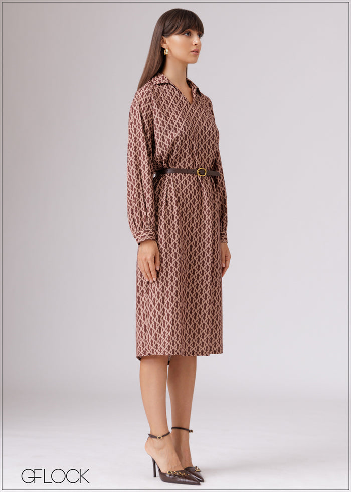 Printed Dress - 080526
