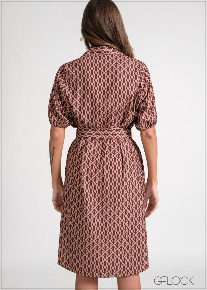 Printed Dress - 080526