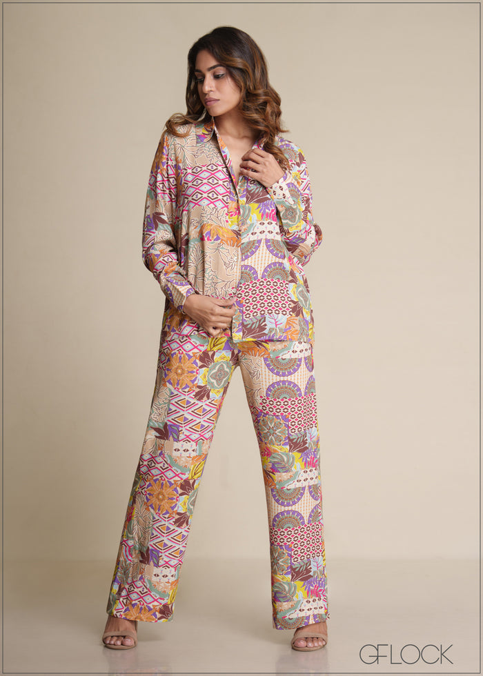 Printed Pant - 180825
