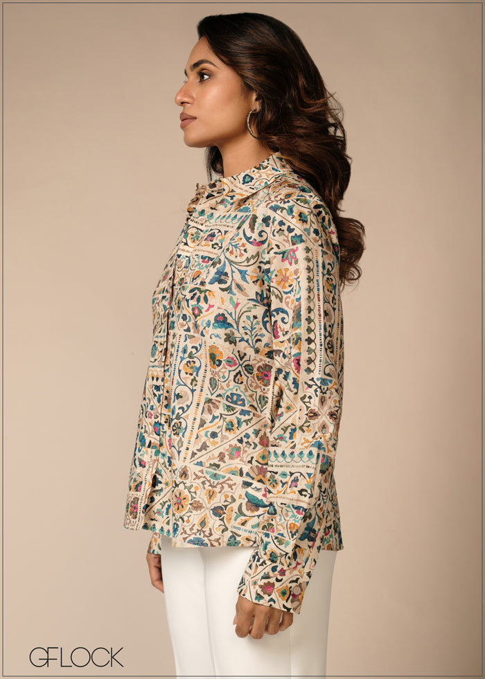 Printed Top - 100426