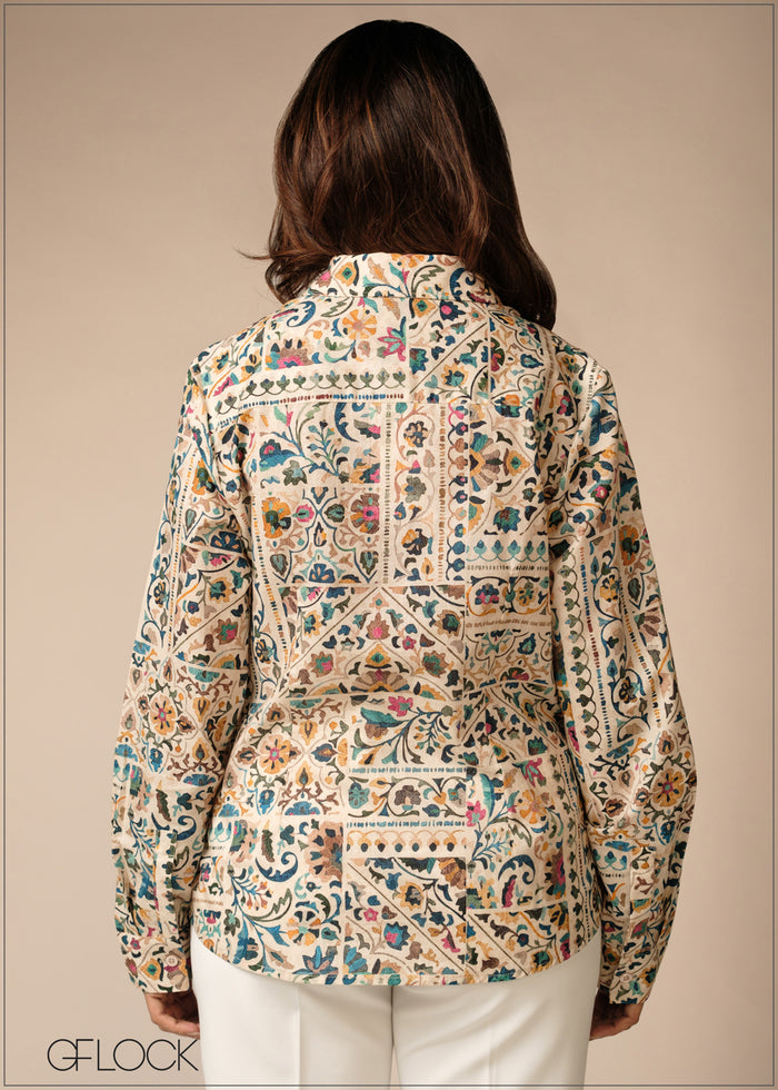 Printed Top - 100426