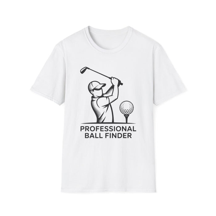 Professional Ball Finder Golf Dad T-Shirt - funny t-shirt by Cheeky Business