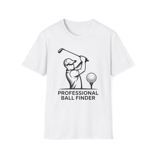 Professional Ball Finder Golf Dad T-Shirt - funny t-shirt by Cheeky Business