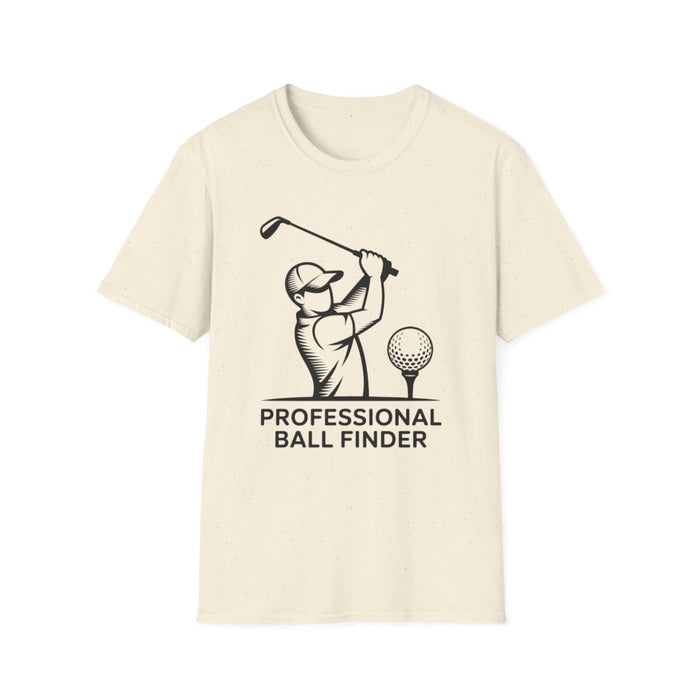 Professional Ball Finder Golf Dad T-Shirt - funny t-shirt by Cheeky Business