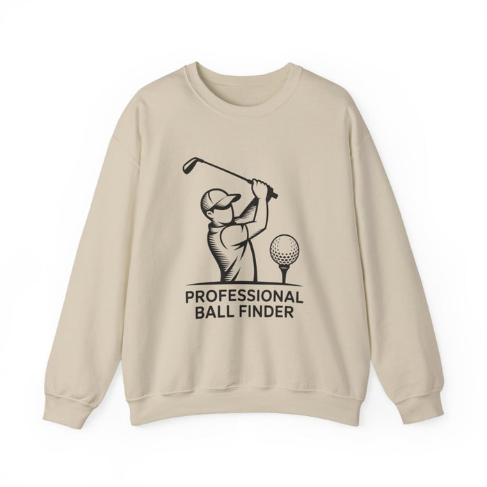 Professional Ball Finder Golf Sweatshirt - funny sweatshirt by Cheeky Business