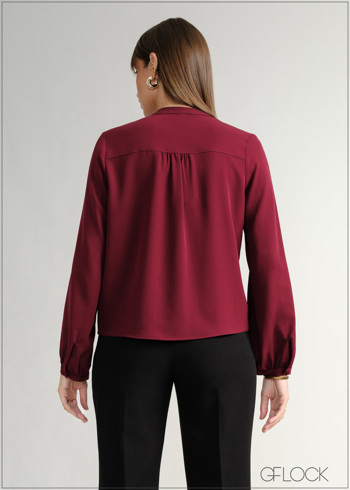 Puff Sleeve Top - 160226