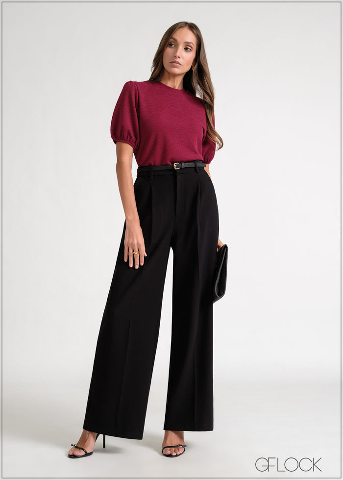 Puff Sleeve Top - 170826