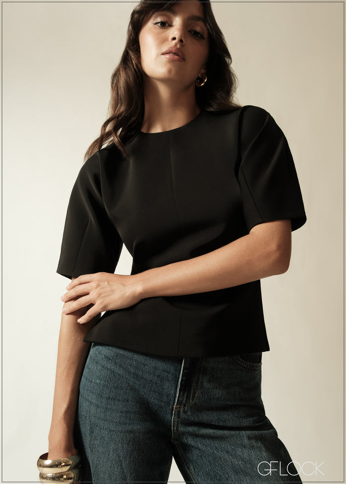 Puff Sleeve Top - 190626