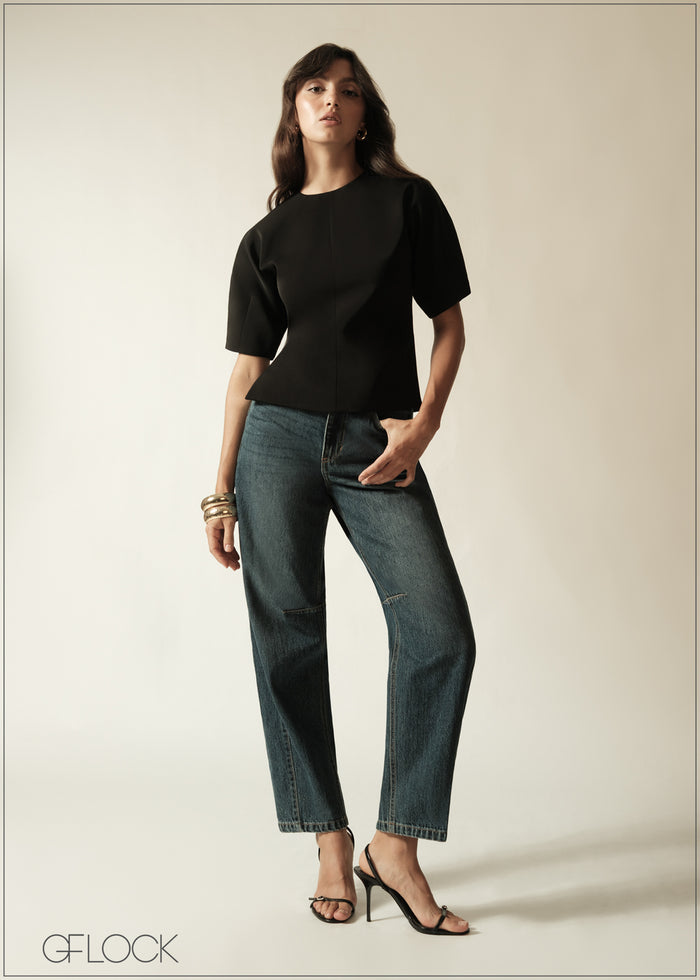 Puff Sleeve Top - 190626