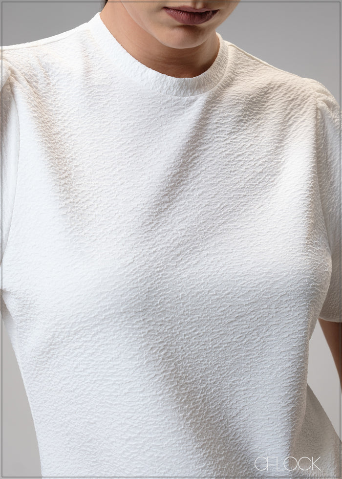 Puff Sleeve Top - 210725