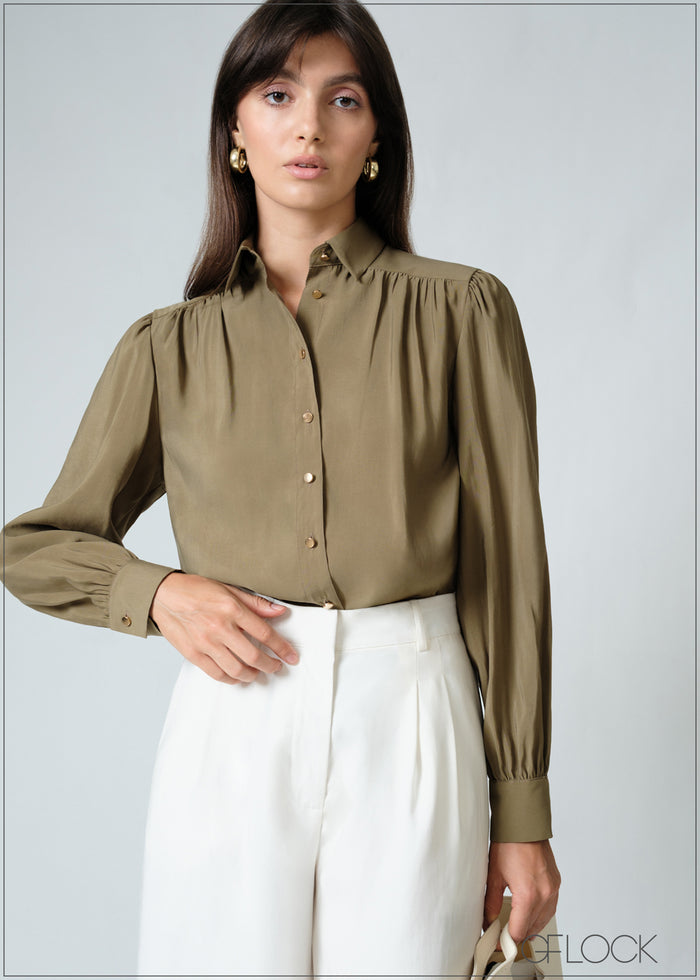 Puff Sleeved Shirt - 260626