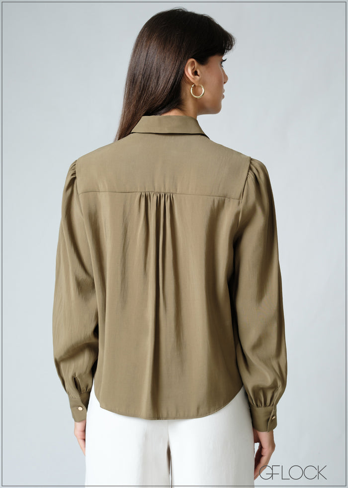 Puff Sleeved Shirt - 260626