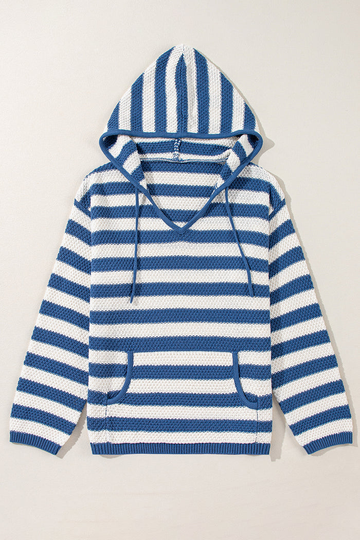 Pull à capuche avec cordon de serrage *