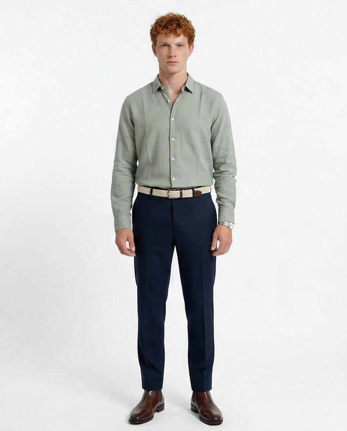 R206394 - Light Green Button-Up Shirt