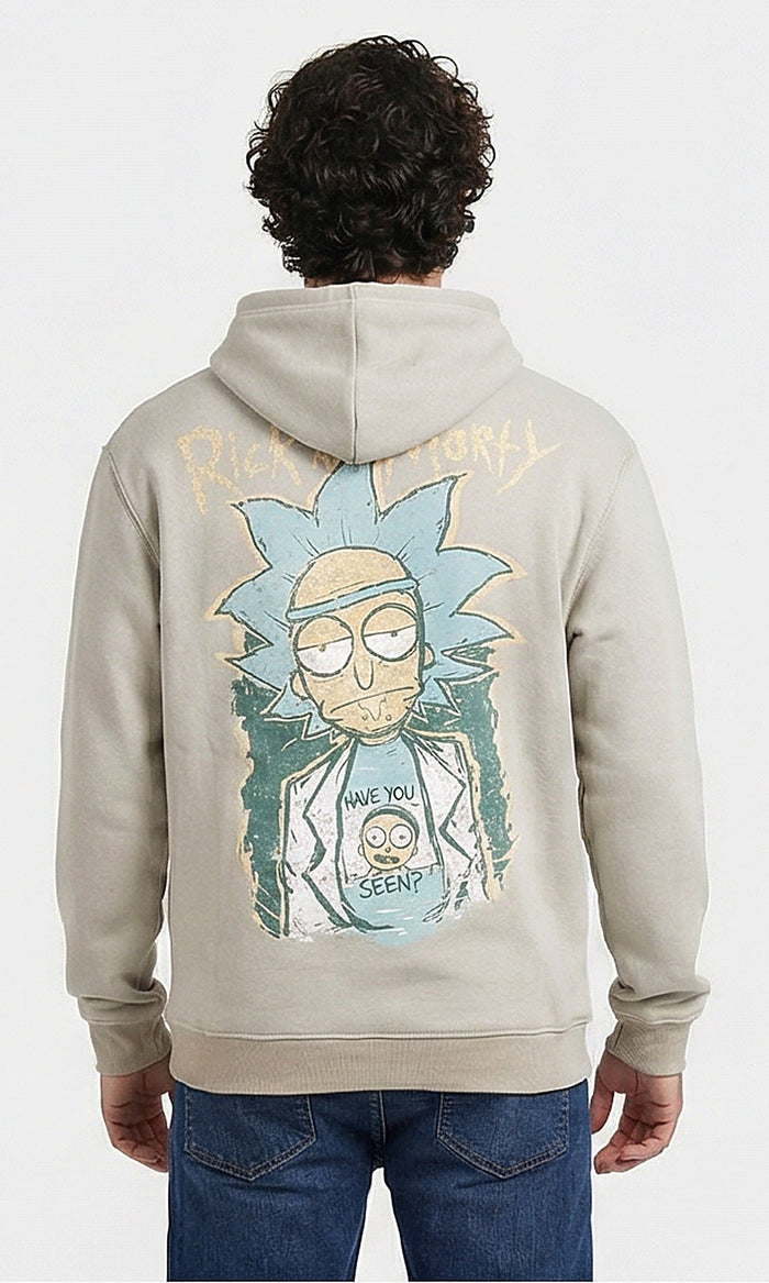 R207858 - Melton Graphic Hoodie - Light Green