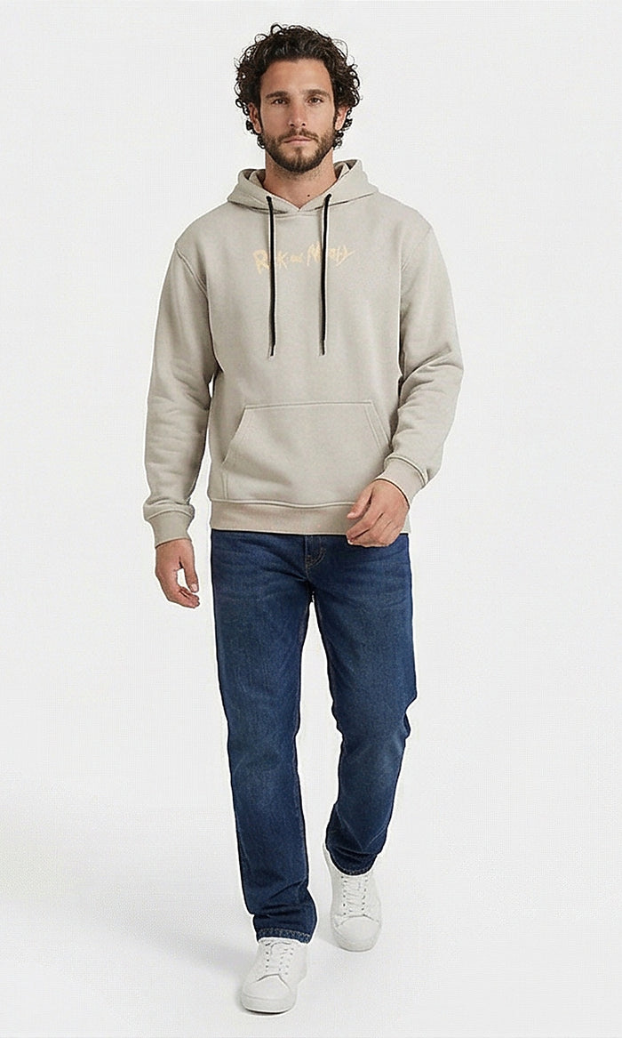 R207858 - Melton Graphic Hoodie - Light Green