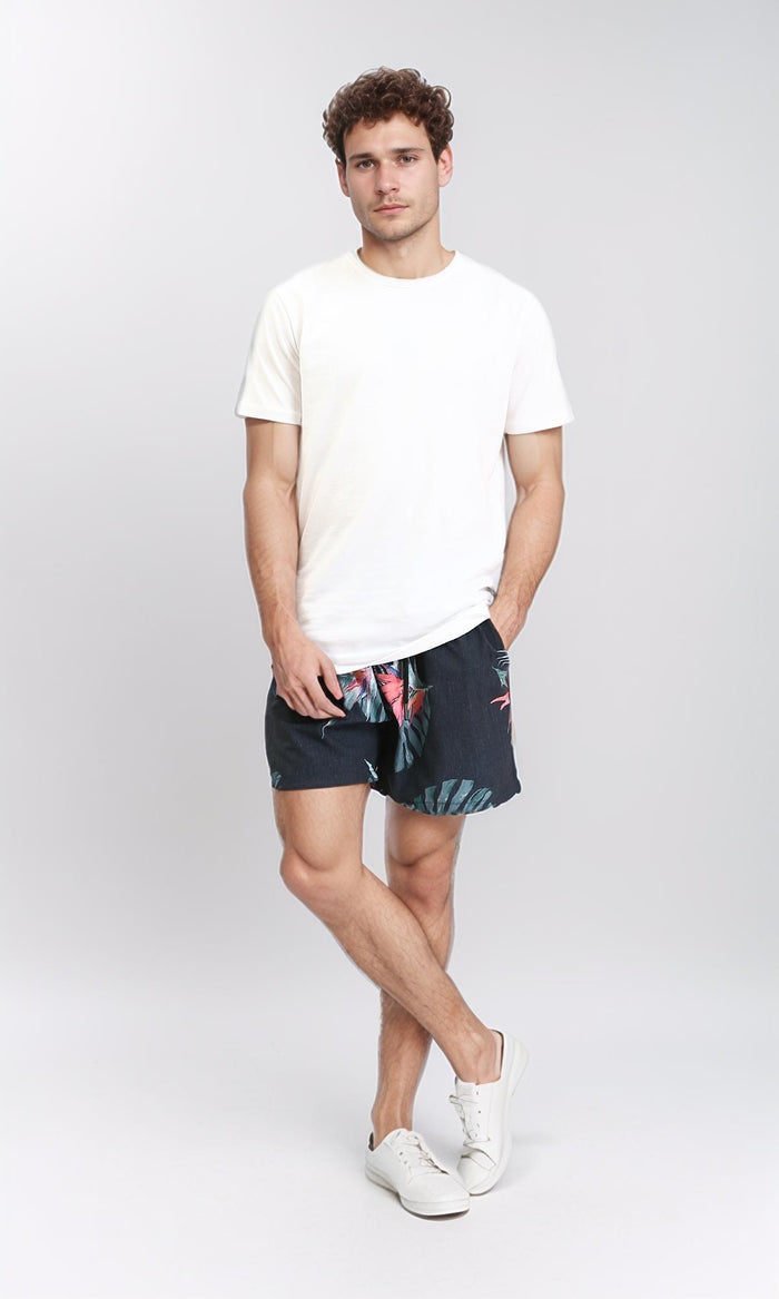 R210292 - Tropical Leaves Swim Short - Multicolour