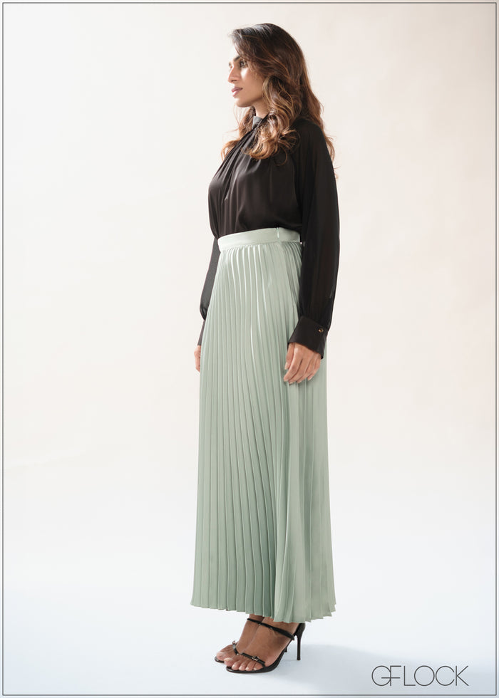 Raglan Sleeve Combo Top - 090426